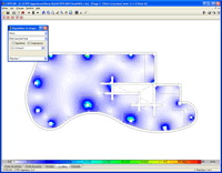 CYPECAD – Isovaleurs. Cliquez pour agrandir l'image